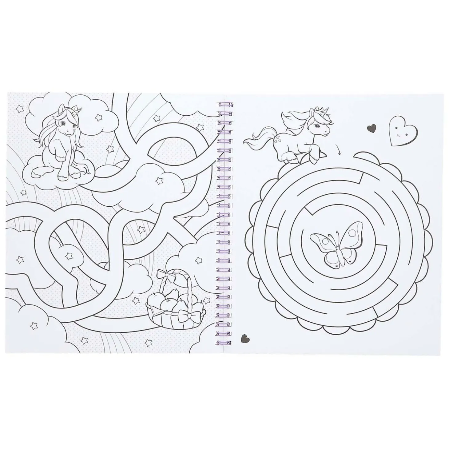 Ylvi & the Minimoomis Kleurboek met Eenhoorn Pailletten