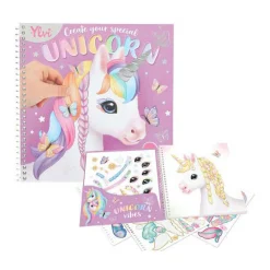 Ylvi Create Your Unicorn Dress me Up - Stickerboek
