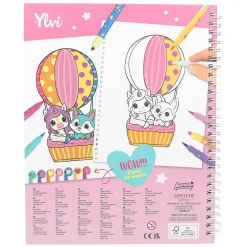 Ylvi Kleurboek met Viltstiften