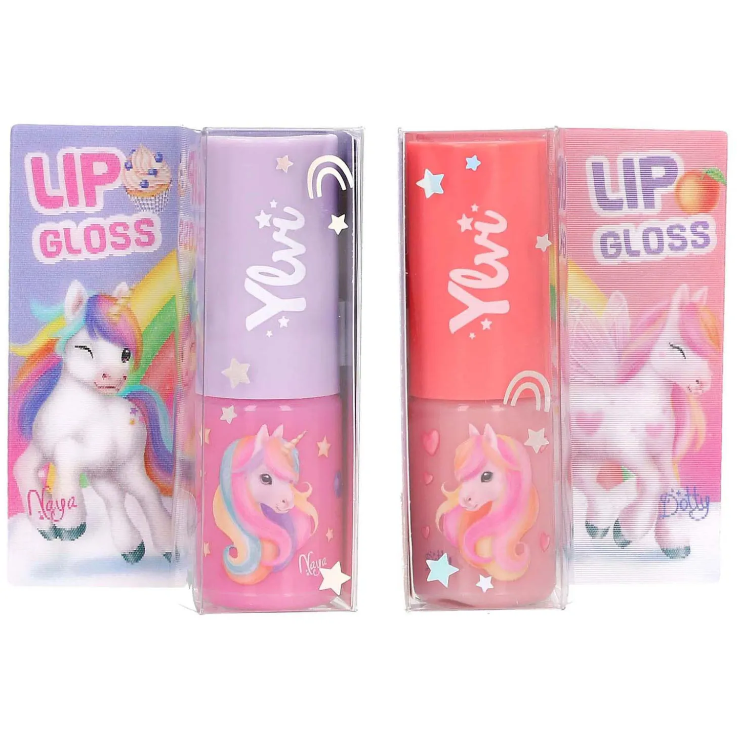 Ylvi Lipgloss Roze en Geur van Blauw Bessen