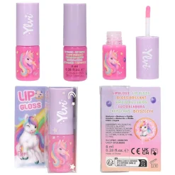 Ylvi Lipgloss Roze en Geur van Blauw Bessen