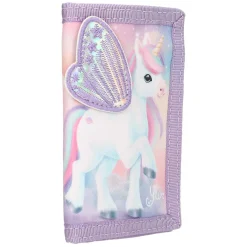 Ylvi Portemonnee met Geborduurde Vleugels