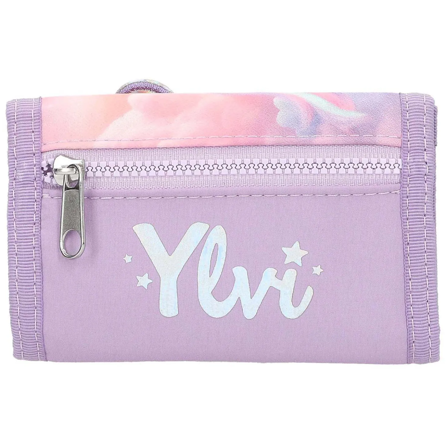 Ylvi Portemonnee met Geborduurde Vleugels