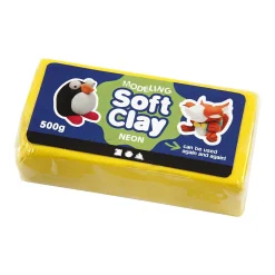Zachte Klei - Geel, 500gr.