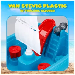 Zand - en Watertafel Piratenboot, 19dlg.