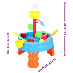 Zand- en Watertafel met Toren, 22dlg.