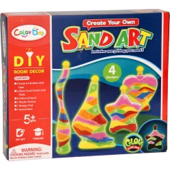 Zandkunst Glow in the Dark XL, 13dlg.