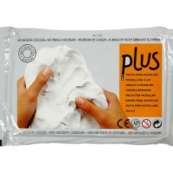 Zelfhardende Boetseerklei Lichtgrijs, 1000gr