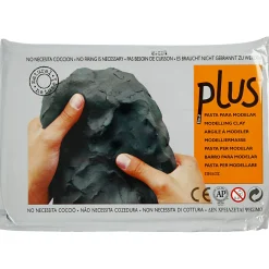 Zelfhardende Boetseerklei Zwart, 1000gr