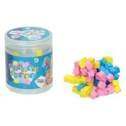 Zelfklevende Herbruikbare Magische Bouwblokken in Opbergdoosje