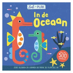 Zoek en Plak - In De Oceaan Stickerboek