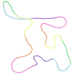 Ztringz Regenboog Touw