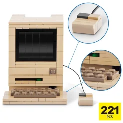 ZURU Max Premium Retro Computer Bouwset in Verrassingsbal - 221dlg.