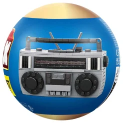 ZURU Max Premium Retro Draagbare Radio Bouwset in Verrassingsbal - 157dlg.