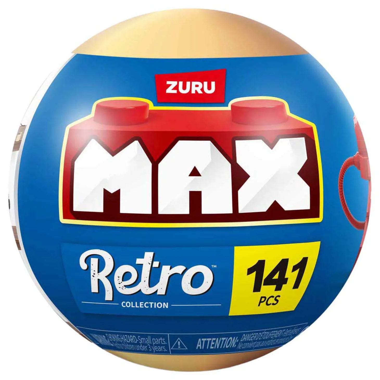 ZURU Max Premium Retro Telefoon Bouwset in Verrassingsbal - 141dlg.