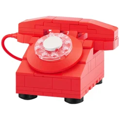 ZURU Max Premium Retro Telefoon Bouwset in Verrassingsbal - 141dlg.