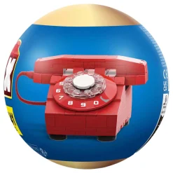 ZURU Max Premium Retro Telefoon Bouwset in Verrassingsbal - 141dlg.