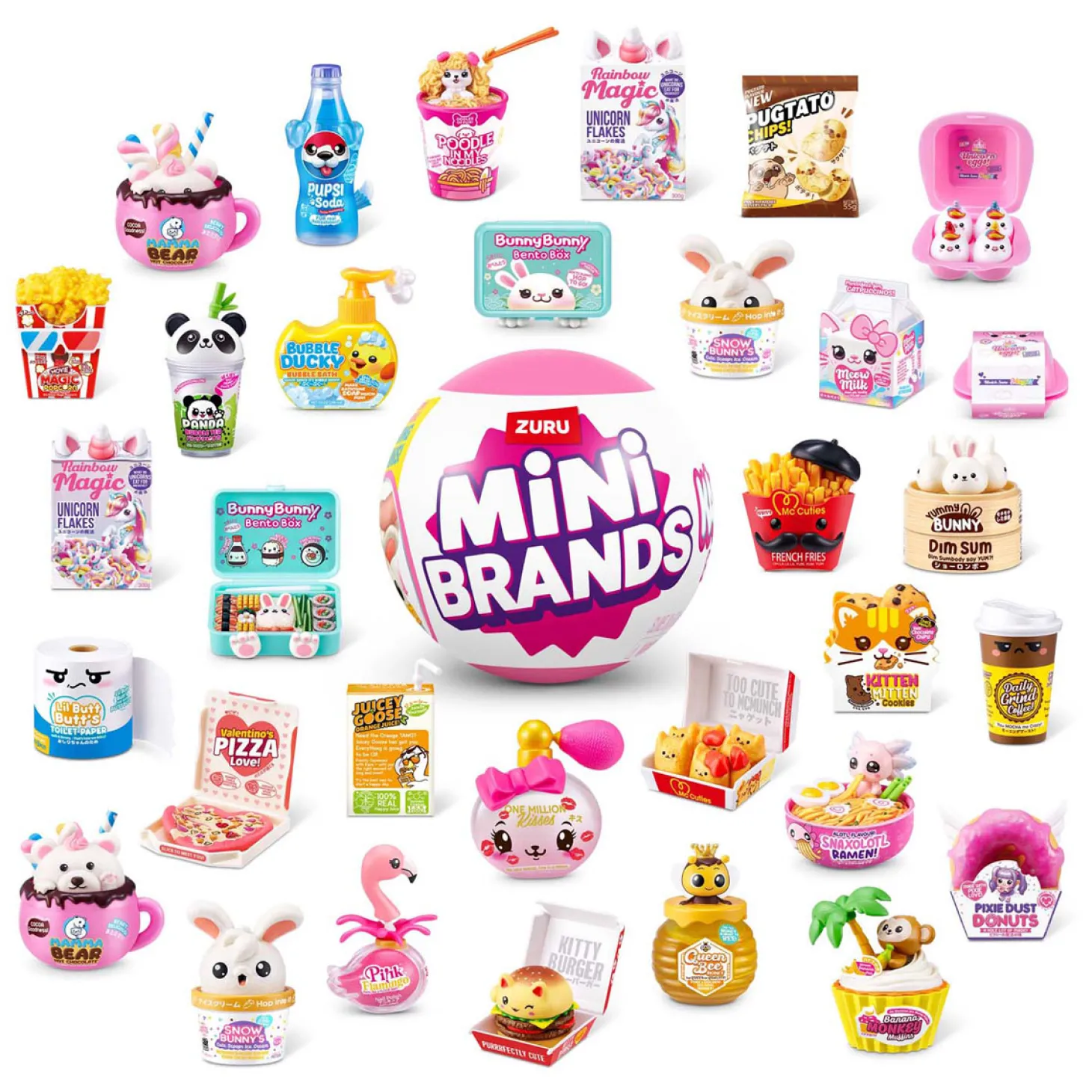 ZURU Mini Brands Kawaii Mini Brands in Verrassingsbal